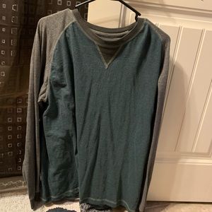 men’s LARGE long sleeve undershirt
